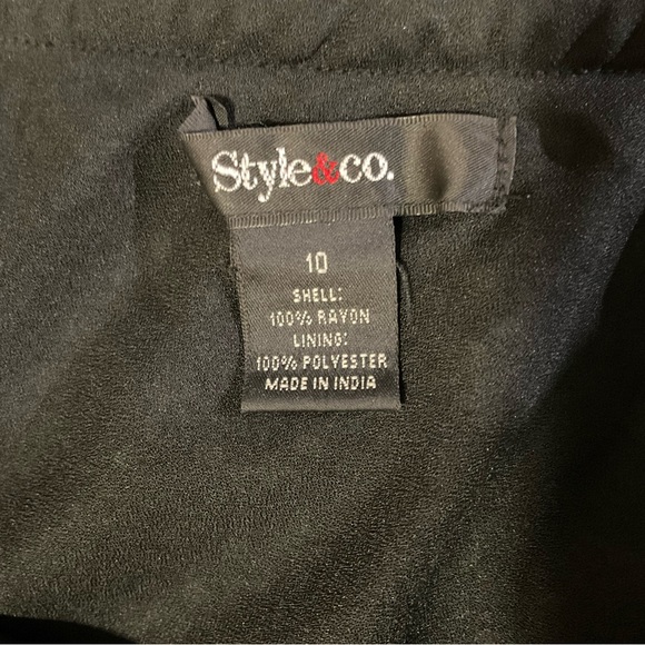 Style & Company Maxi Sheer Lined Skirt, Size 10 - Picture 5 of 5